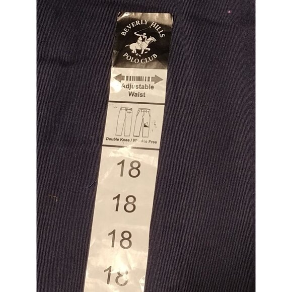 Beverly Hills‎ Polo Club Boys’ School Uniform Pants – Relaxed Fit Size 18 - Picture 4 of 6